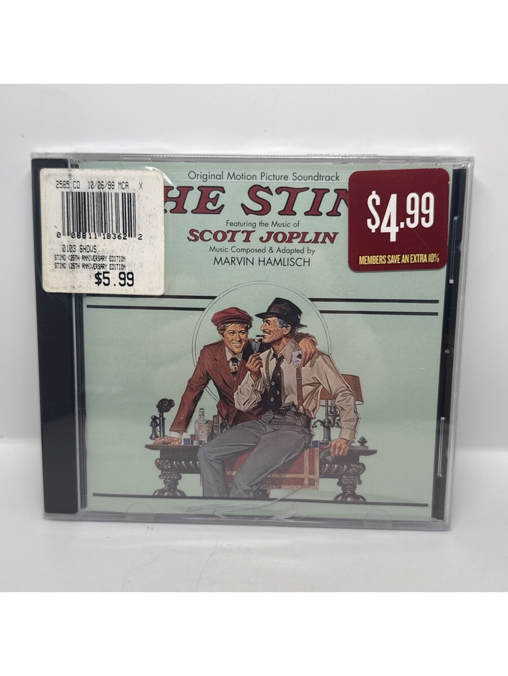 The Sting (25th Anniversary Edition) (Original Soundtrack) by Sting (25th ...